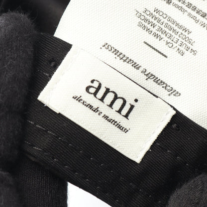 Ami de Coeur ベースボール キャップ ナイロン ブラック アミアレクサンドルマテュッシ