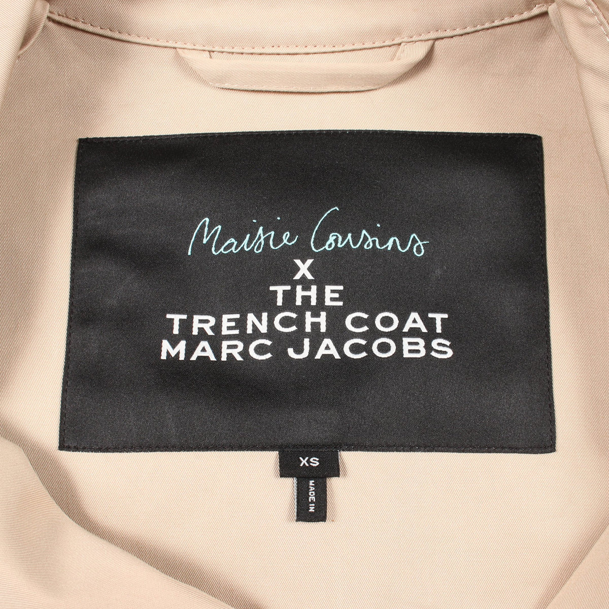 MARC JACOBS × Maisie Cousins THE TRENCH COAT トレンチコート コットン ベージュ マークジェイコブス