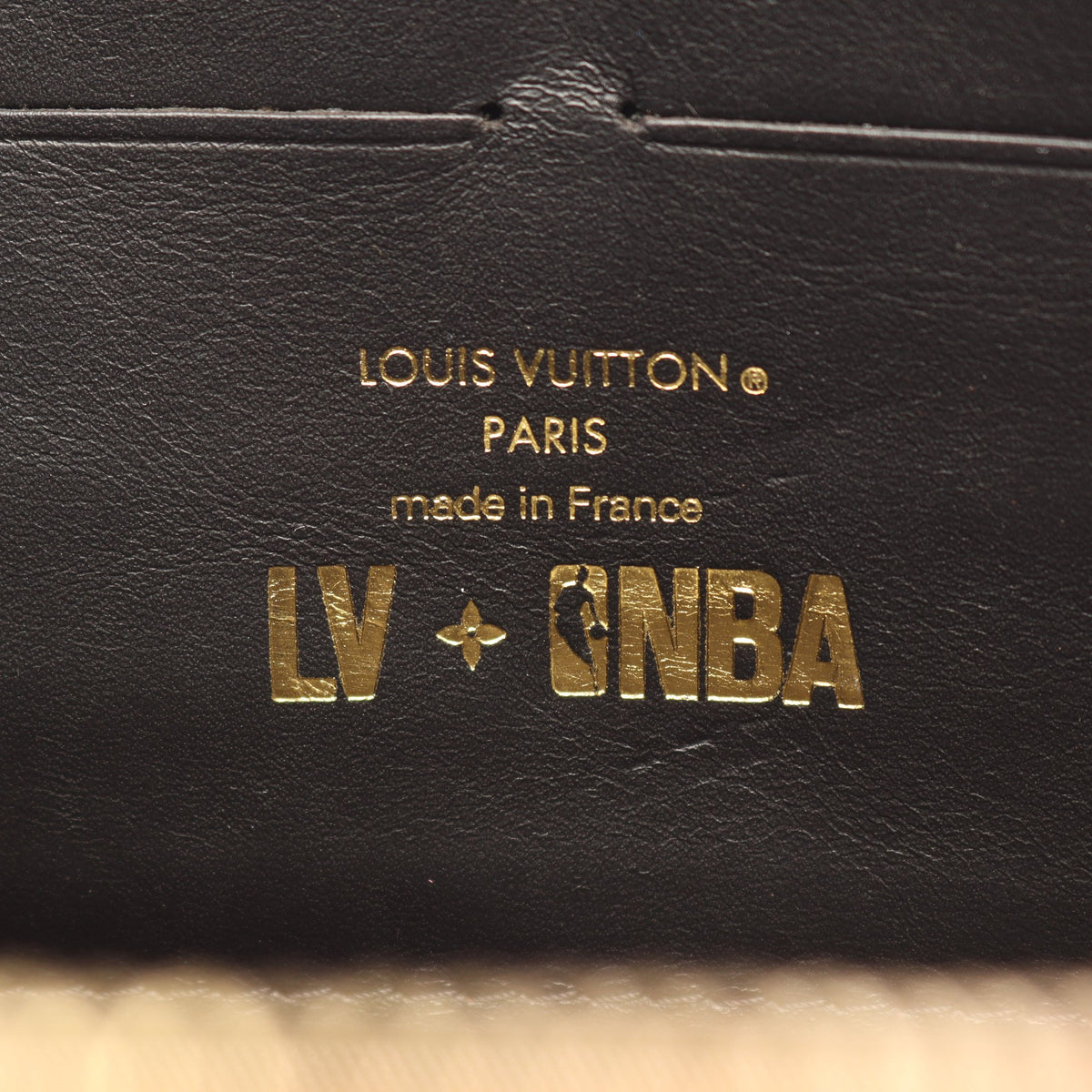 LOUIS VUITTON × NBA ソフトトランク モノグラム ショルダーバッグ レザー ブラウン ルイヴィトン