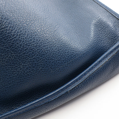ヴェスパPM ショルダーバッグ トゴ ネイビー ゴールド金具 □C刻印 エルメス