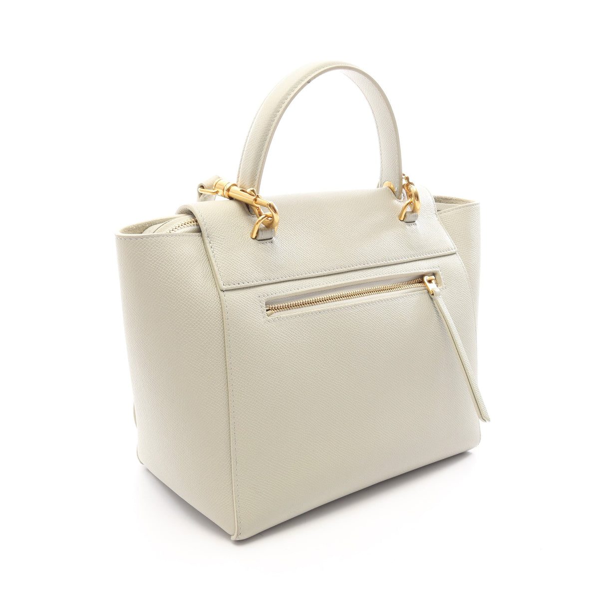 BELT BAG MICRO ベルトバッグ マイクロ 2WAY ハンドバッグ レザー グレー セリーヌ
