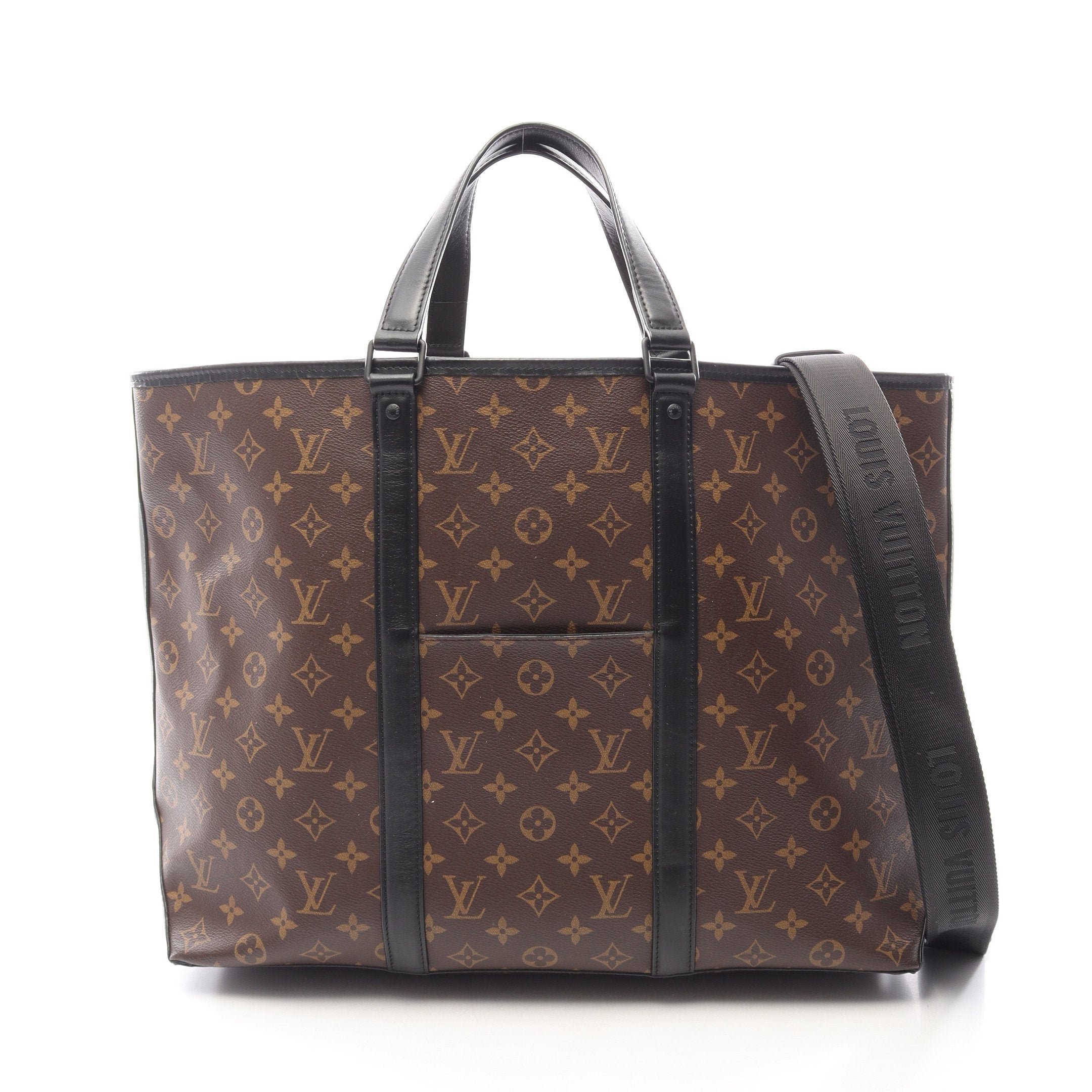 Louis Vuitton モノグラム ウィークエンドトートバッグ ハンドバッグ ウィークエンド トート GM モノグラムマカサー 2WAY ハンドバッグ