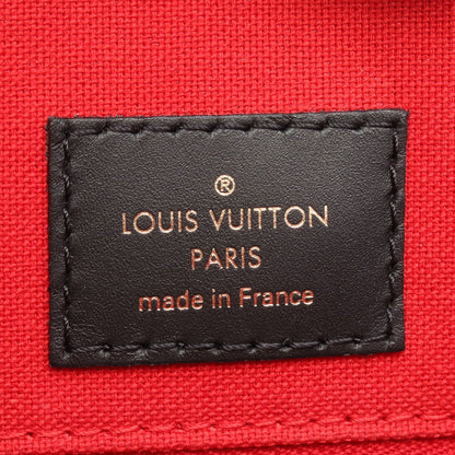 オンザゴーMM モノグラムジャイアント リバース ショルダーバッグ トートバッグ PVC レザー ブラウン ベージュ ルイヴィトン