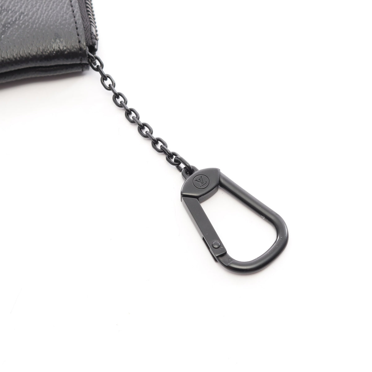 ポシェット クレ モノグラムミッドナイト キーリング付き コインケース PVC ブラック ルイヴィトン 財布・小物 LOUIS VUITTON