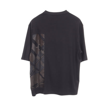 Parcours Sans Faute Decadre 半袖Tシャツ コットン カシミヤ ネイビー エルメス