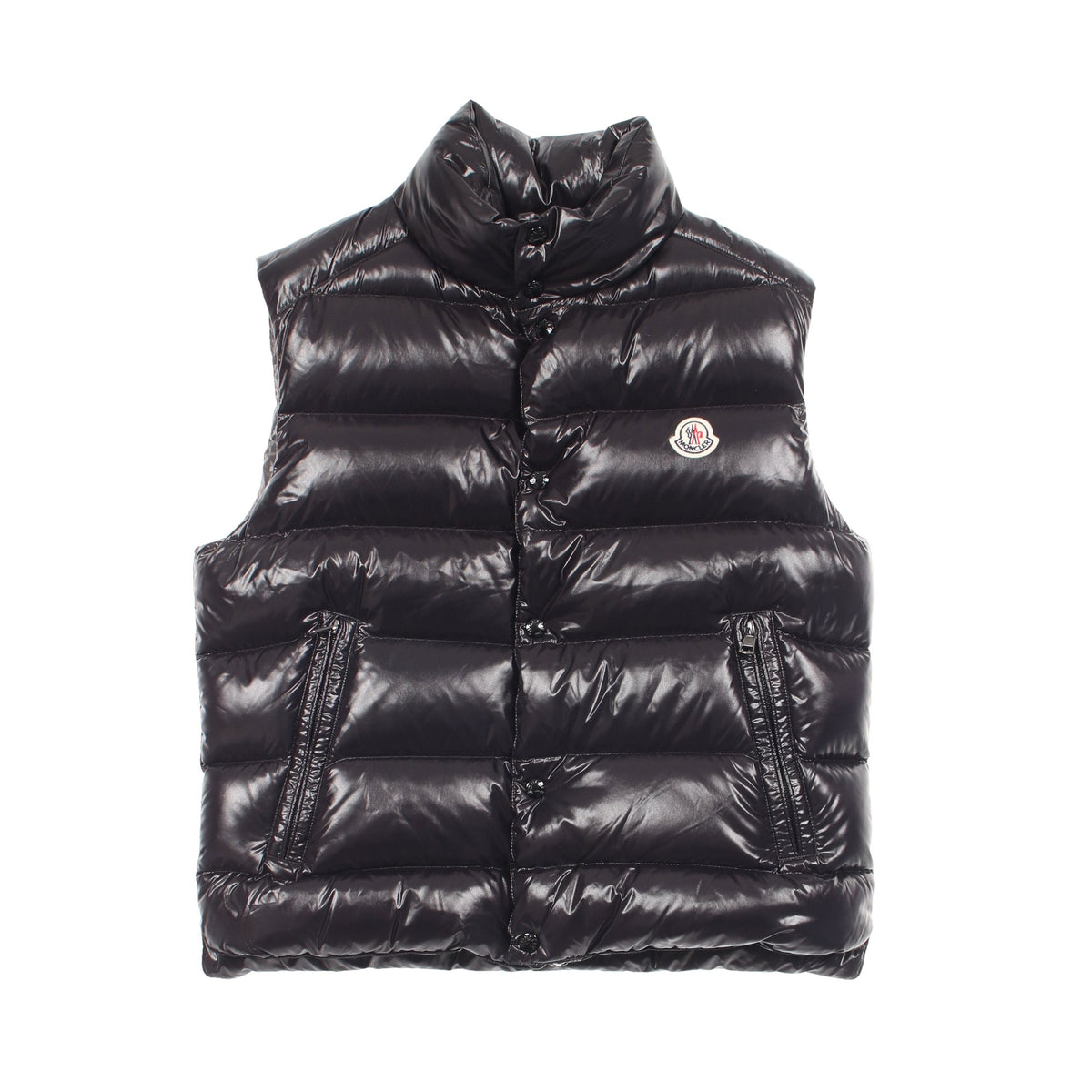 TIB GILET ダウンベスト ナイロン ブラック モンクレール