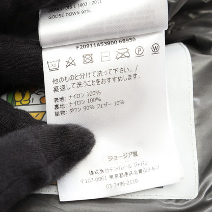 TIB GILET ダウンベスト ナイロン ブラック モンクレール