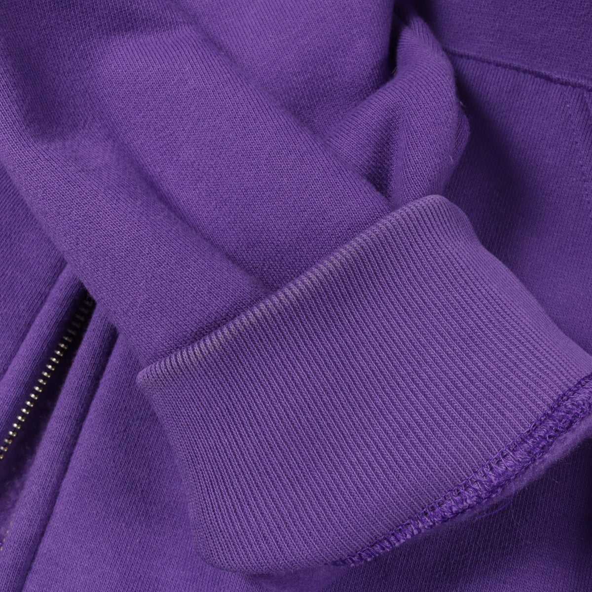 Supreme × Champion ロゴ ジップアップパーカー コットン パープル シュプリーム