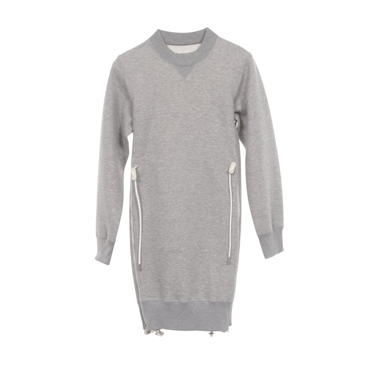 Sponge Sweat Nylon Twill Dress ドッキング ワンピース ナイロン コットン グレー サカイ