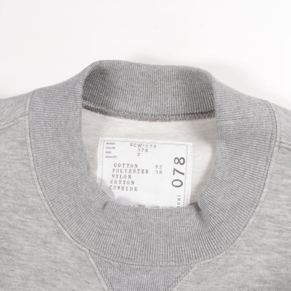 Sponge Sweat Nylon Twill Dress ドッキング ワンピース ナイロン コットン グレー サカイ