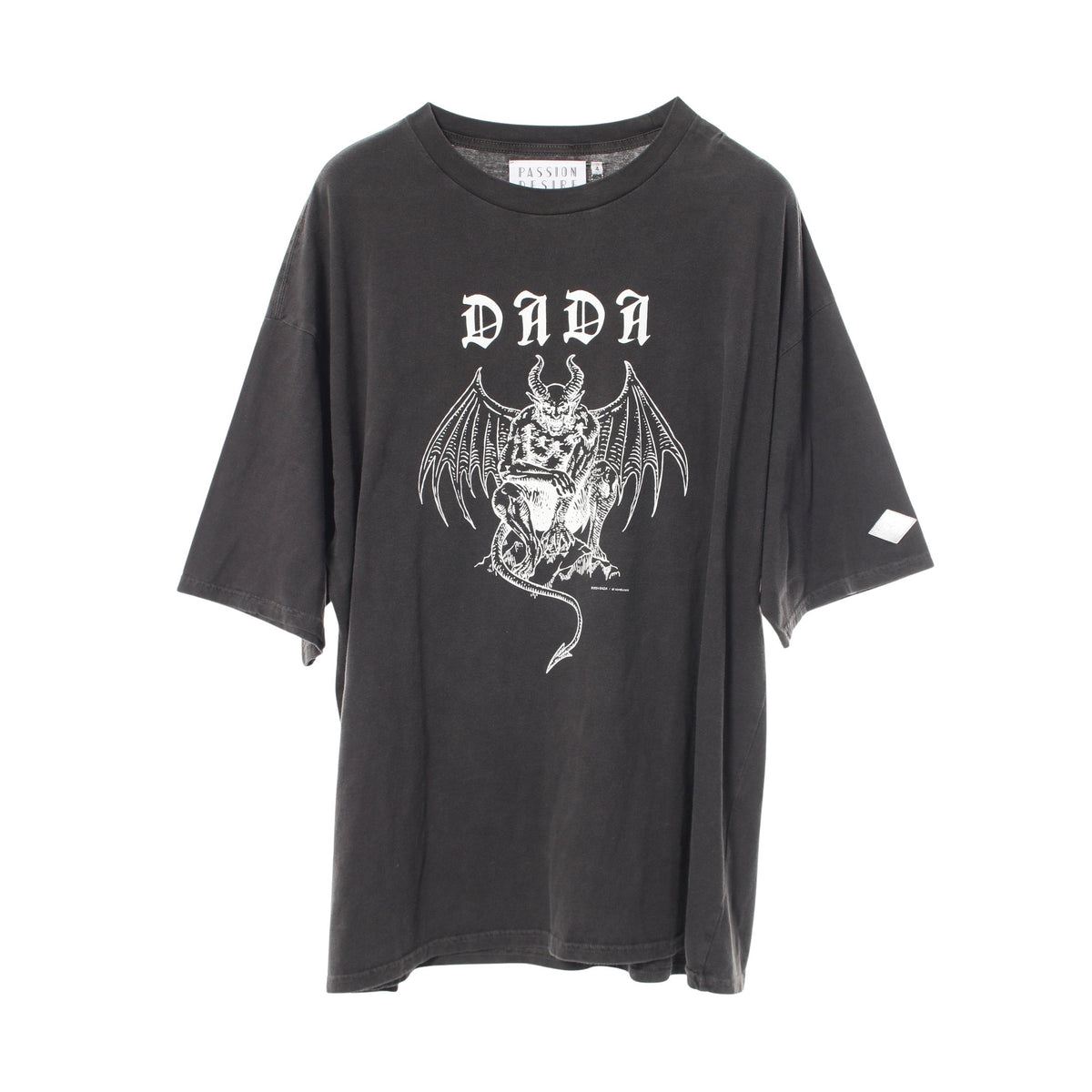 el conductorH × DADA × THE HOPE 半袖Tシャツ コットン ダークグレー コンダクター トップス el conductorH