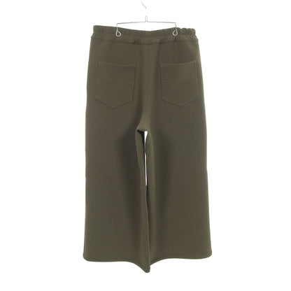AZOR TROUSER パンツ ウール カーキグリーン ナマチェコ