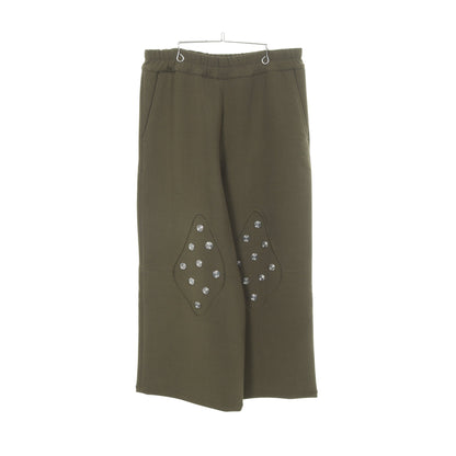 AZOR TROUSER パンツ ウール カーキグリーン ナマチェコ