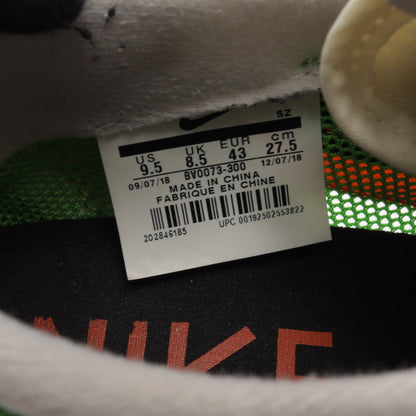 NIKE × sacai LDV WAFFLE スニーカー ファブリック レザー スエード グリーン マルチカラー ナイキ