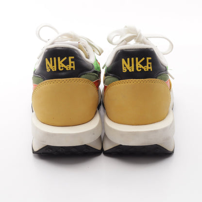 NIKE × sacai LDV WAFFLE スニーカー ファブリック レザー スエード グリーン マルチカラー ナイキ