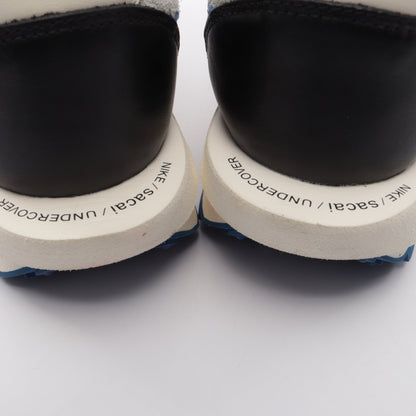 Nike × sacai × UNDERCOVER LD Waffle Night Maroon and Team Royal スニーカー レザー スエード ファブリック ブルー マルチカラー ナイキ