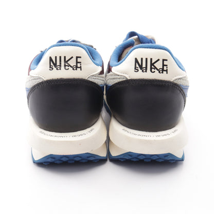 Nike × sacai × UNDERCOVER LD Waffle Night Maroon and Team Royal スニーカー レザー スエード ファブリック ブルー マルチカラー ナイキ