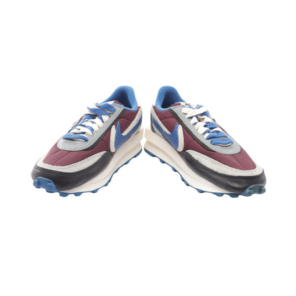 Nike × sacai × UNDERCOVER LD Waffle Night Maroon and Team Royal スニーカー レザー スエード ファブリック ブルー マルチカラー ナイキ