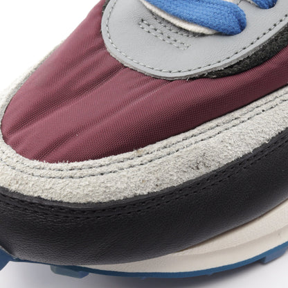Nike × sacai × UNDERCOVER LD Waffle Night Maroon and Team Royal スニーカー レザー スエード ファブリック ブルー マルチカラー ナイキ