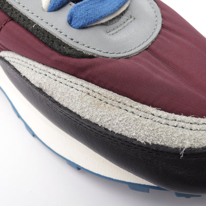 Nike × sacai × UNDERCOVER LD Waffle Night Maroon and Team Royal スニーカー レザー スエード ファブリック ブルー マルチカラー ナイキ