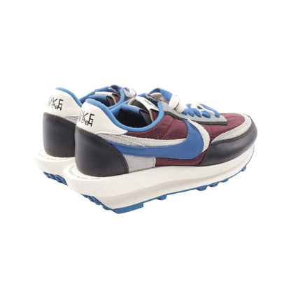 Nike × sacai × UNDERCOVER LD Waffle Night Maroon and Team Royal スニーカー レザー スエード ファブリック ブルー マルチカラー ナイキ
