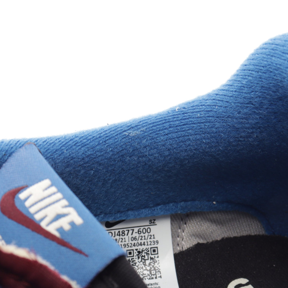 Nike × sacai × UNDERCOVER LD Waffle Night Maroon and Team Royal スニーカー レザー スエード ファブリック ブルー マルチカラー ナイキ