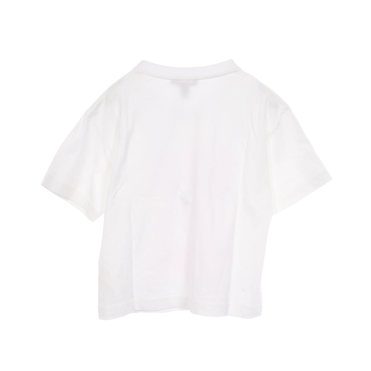 LV シグネチャー ジッパー ディテール 半袖Tシャツ コットン ホワイト ルイヴィトン