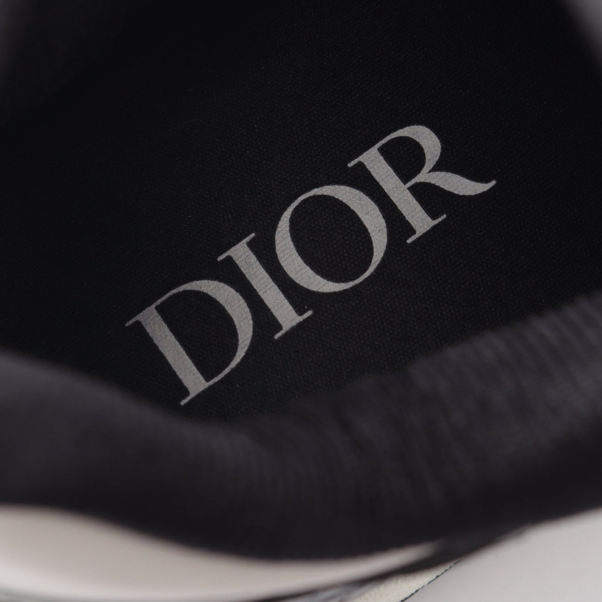 B27 アップタウン ロートップ オブリーク スニーカー クロコダイル レザー ブラック ホワイト ディオール シューズ DIOR