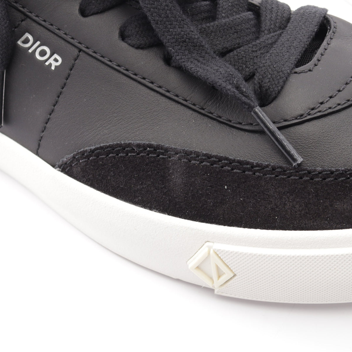 B101 CDダイヤモンド ローカットスニーカー レザー スエード ブラック ディオール シューズ DIOR