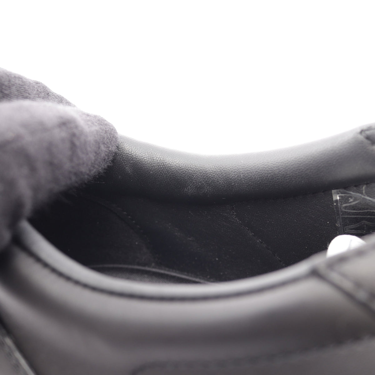 B101 CDダイヤモンド ローカットスニーカー レザー スエード ブラック ディオール シューズ DIOR
