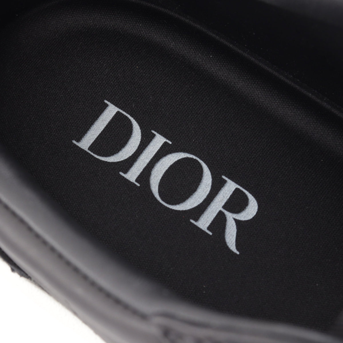 B101 CDダイヤモンド ローカットスニーカー レザー スエード ブラック ディオール シューズ DIOR