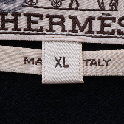 ヴェルキーラブ セーター カシミヤ ダークネイビー ブラック マルチカラー エルメス トップス HERMES
