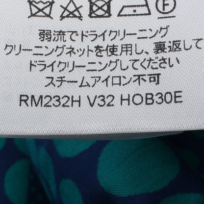 LOUIS VUITTON × 草間彌生 パンプキン ブルゾン コットン ブルー グリーン ルイヴィトン
