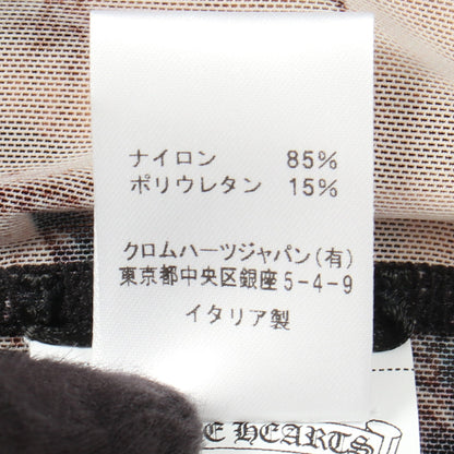 セメタリークロス メッシュ フレア パンツ ナイロン ブラウン ブラック クロムハーツ