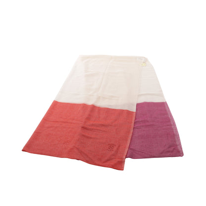 シフォン ストール カシミヤ シルク レッド ライトベージュ パープル エルメス