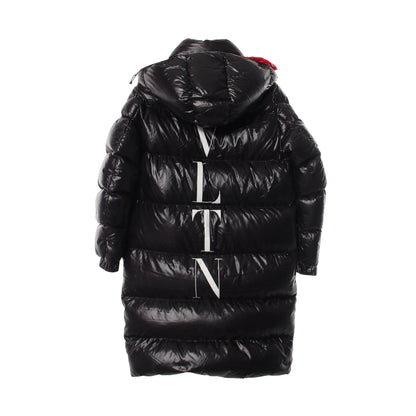 VALENTINO × MONCLER ダウンジャケット ナイロン ブラック レッド ヴァレンティノ アウター VALENTINO