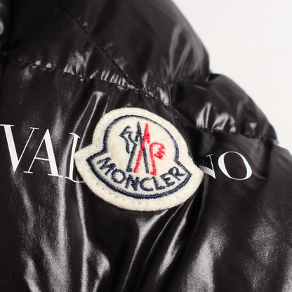VALENTINO × MONCLER ダウンジャケット ナイロン ブラック レッド ヴァレンティノ アウター VALENTINO