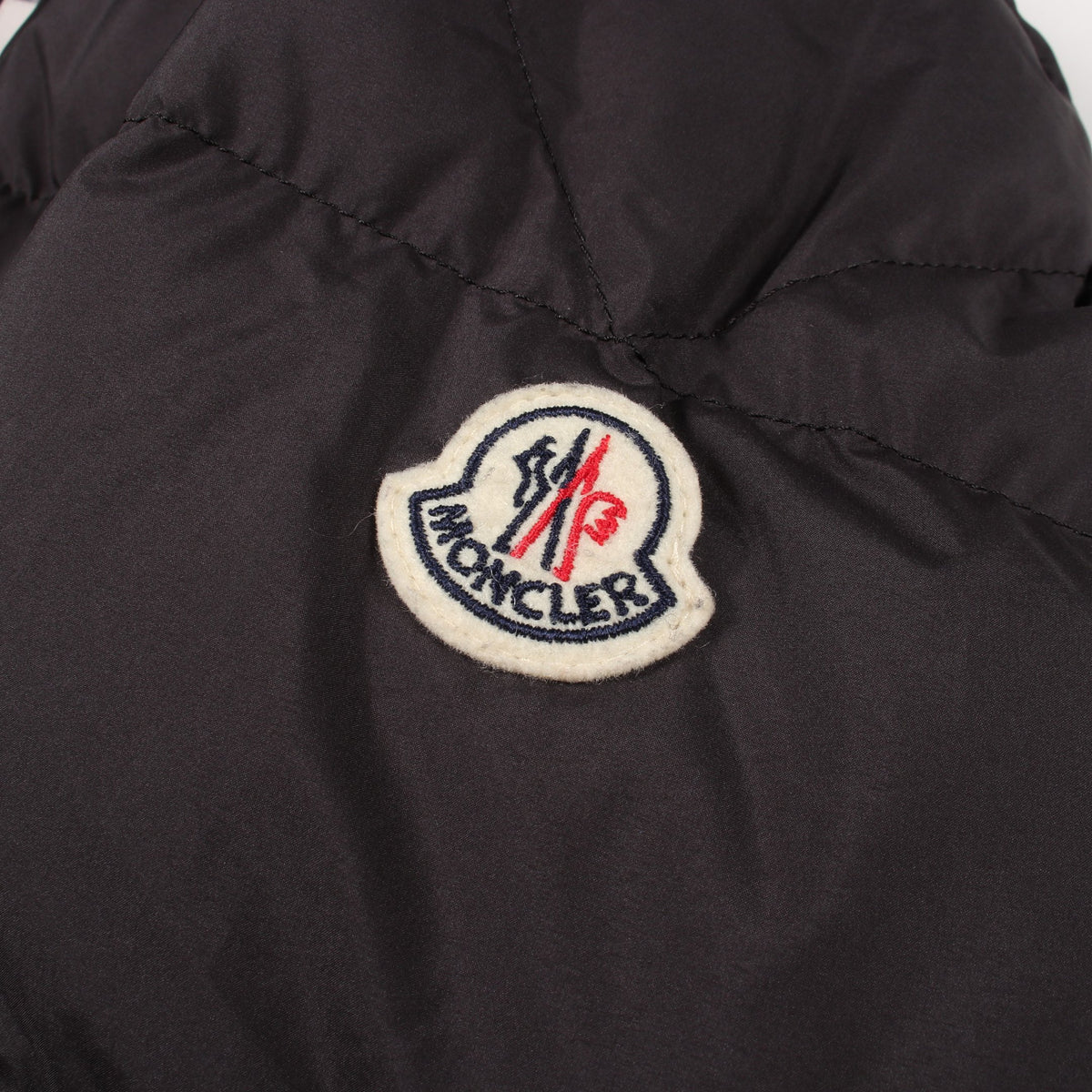 CARDERE フード付き ダウンジャケット ブラック モンクレール アウター MONCLER