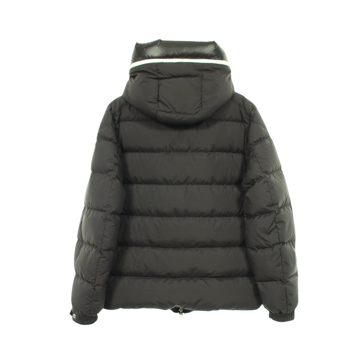 CARDERE フード付き ダウンジャケット ブラック モンクレール アウター MONCLER