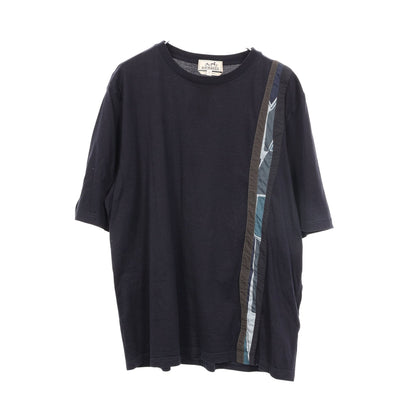 オンド コロレ 半袖Tシャツ コットン ネイビー エルメス トップス HERMES