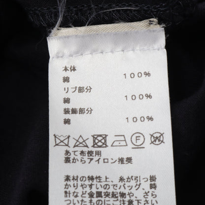 オンド コロレ 半袖Tシャツ コットン ネイビー エルメス トップス HERMES