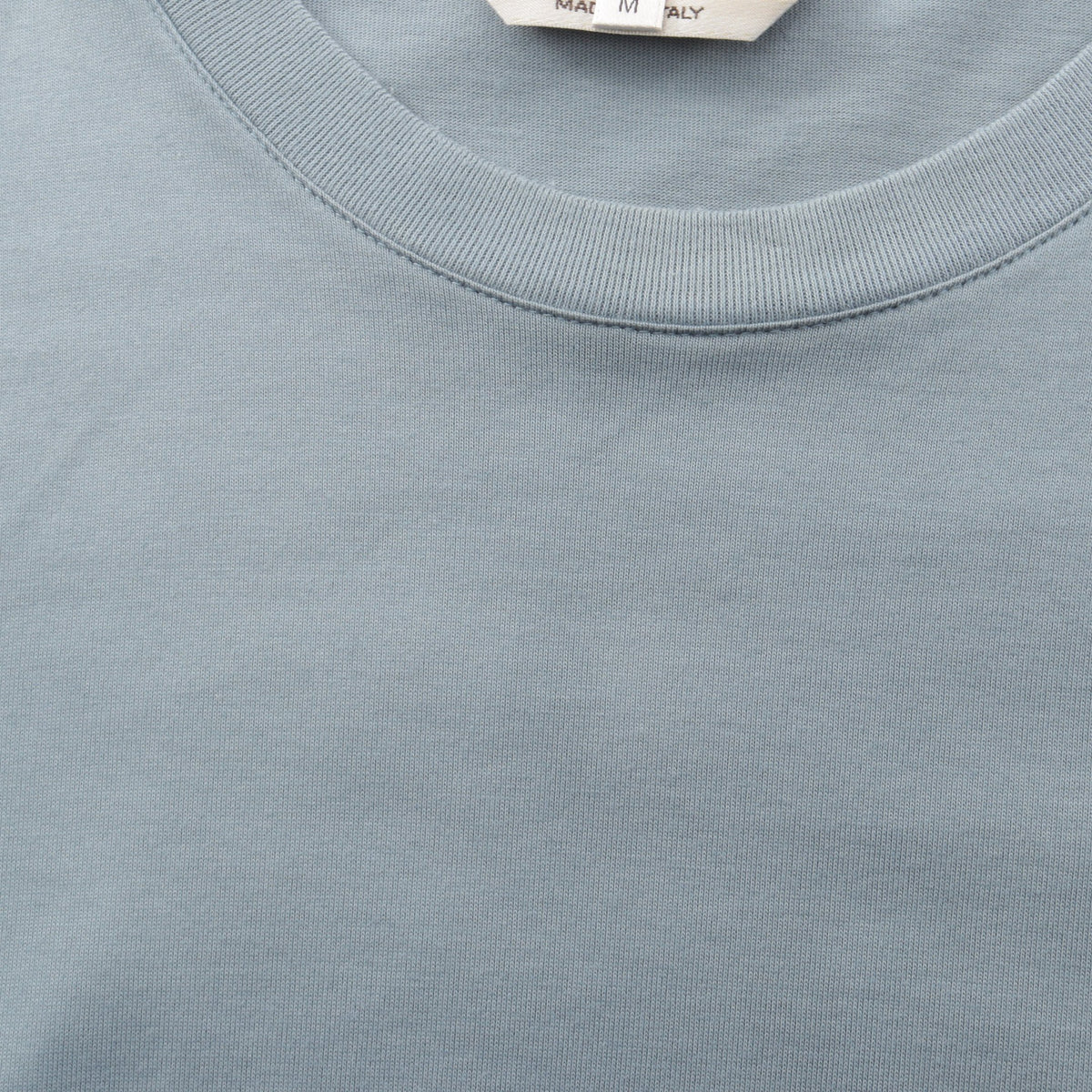 Piqures Sellier 半袖Tシャツ コットン ブルーグレー エルメス トップス HERMES