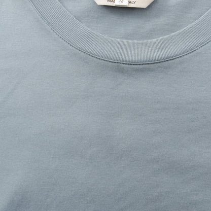 Piqures Sellier 半袖Tシャツ コットン ブルーグレー エルメス トップス HERMES