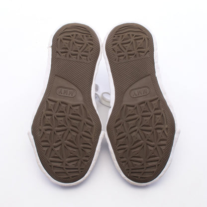 PETERSON23 OG Sole Wrinkled Leather Low-top Sneakers スニーカー レザー ブラック ホワイト メゾンミハラヤスヒロ