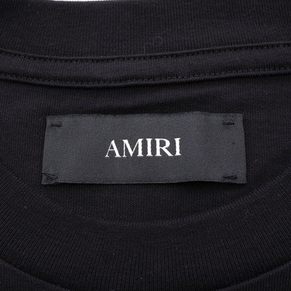 BONES STACKED 半袖Tシャツ コットン ブラック アミリ