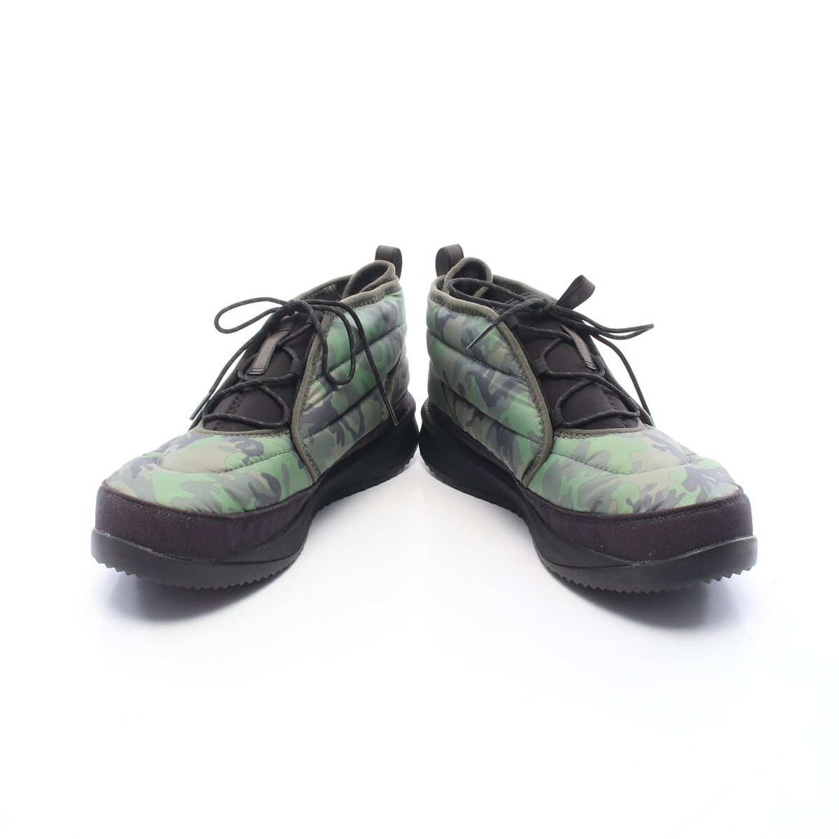 Nuptse Chukka チャッカー ブーツ カーキグリーン ブラック ザノースフェイス