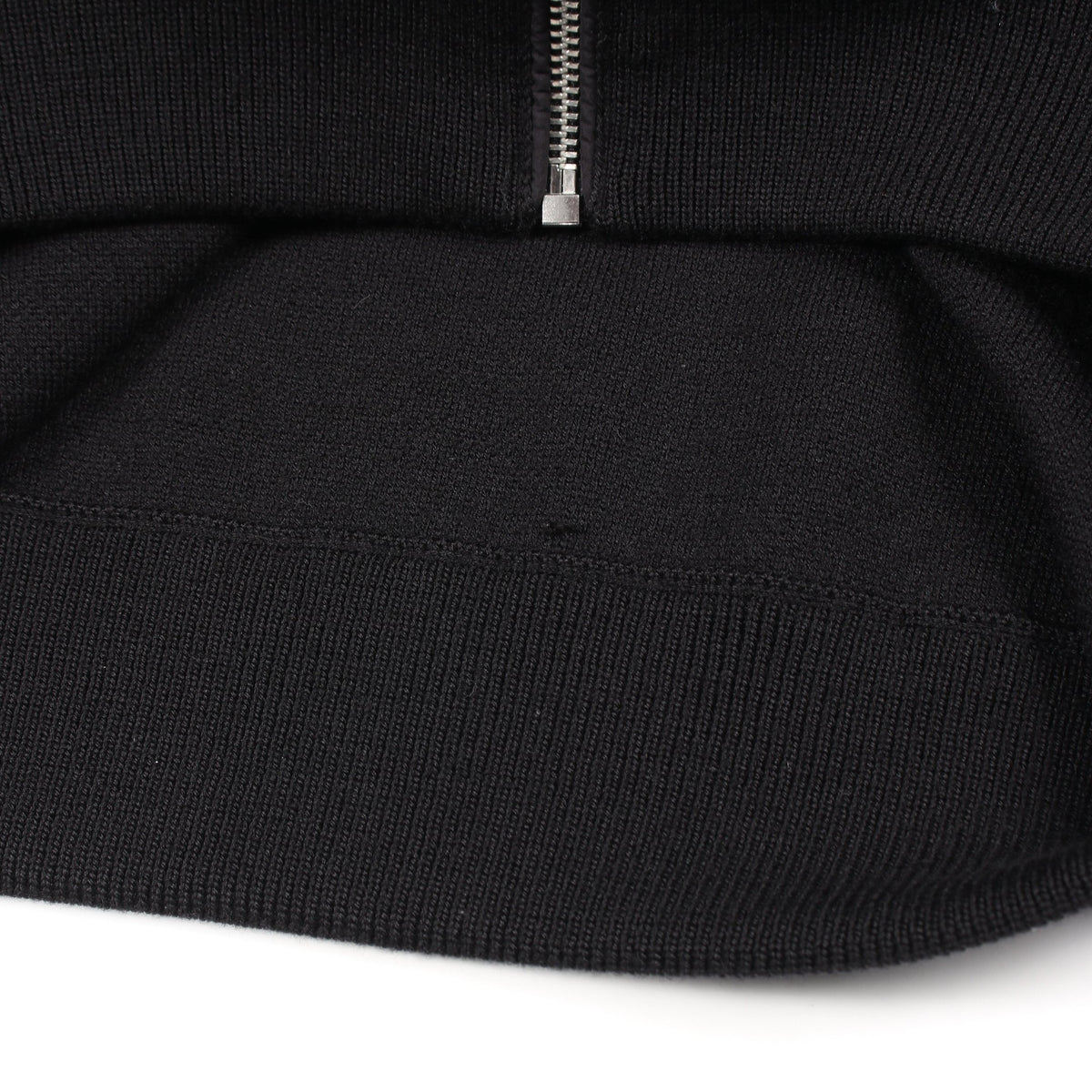 フード付き 切替 パーカー ダウンジャケット ウール ナイロン コットン ブラック モンクレール アウター MONCLER