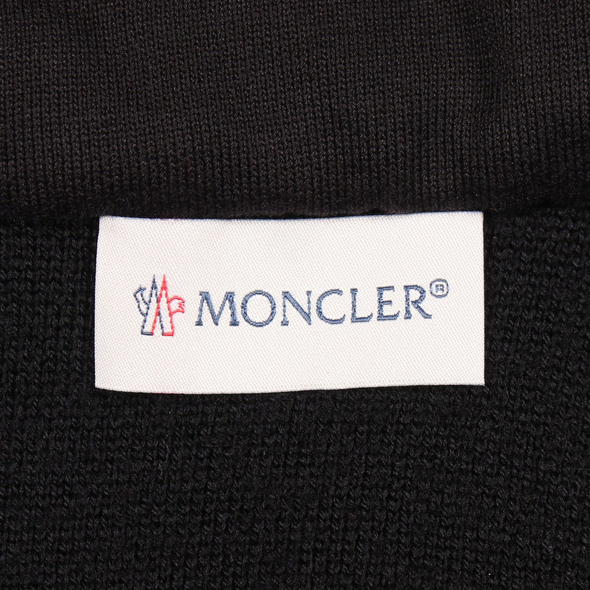 フード付き 切替 パーカー ダウンジャケット ウール ナイロン コットン ブラック モンクレール アウター MONCLER
