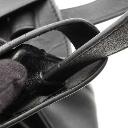 HAMMOCK MEDIUM ハンモック ミディアム 2WAY ハンドバッグ レザー ブラック ロエベ