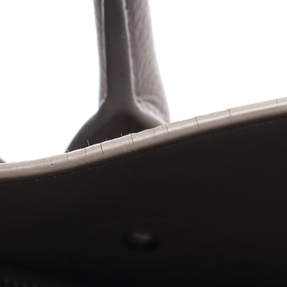 サックドジュール スモール 2WAY ハンドバッグ レザー グレー サンローランパリ